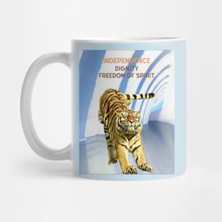 Independence, Dignity, Freedom of Spirit Mug